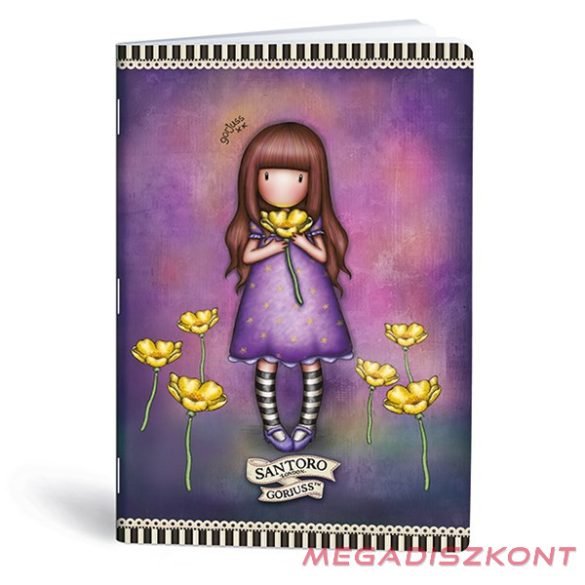 Füzet kockás LIPAMILL A/5 40 lapos Santoro