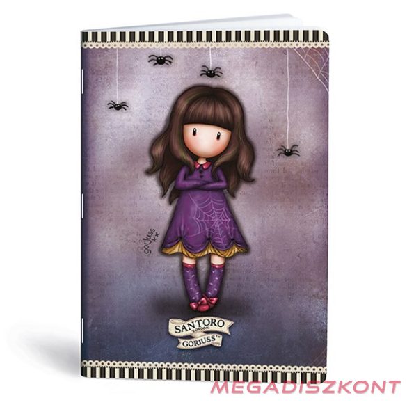 Füzet kockás LIPAMILL A/5 40 lapos Santoro