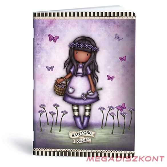 Füzet kockás LIPAMILL A/5 40 lapos Santoro