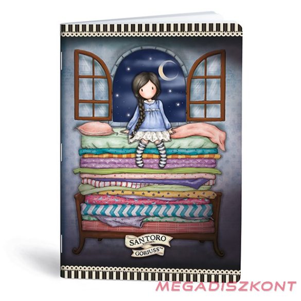 Füzet kockás LIPAMILL A/5 40 lapos Santoro