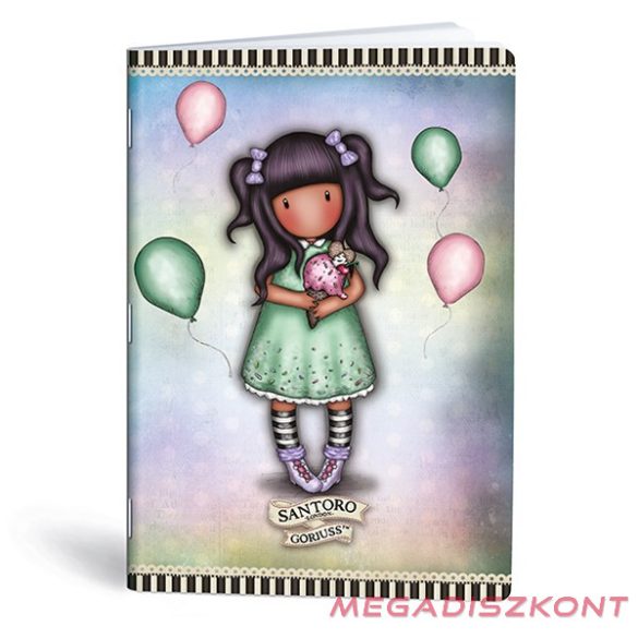 Füzet kockás LIPAMILL A/5 40 lapos Santoro