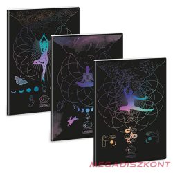   Füzet kockás ARS UNA A/4 40 lapos Extra kapcsos Mystic Constellation