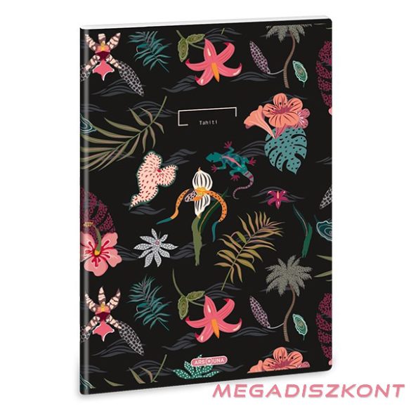 Füzet sima ARS UNA A/4 40 lapos Extra kapcsos Tahiti