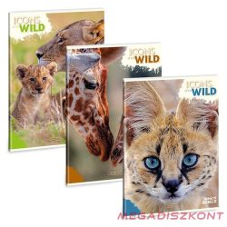   Füzet sima ARS UNA A/4 40 lapos Extra kapcsos Icons of the Wild