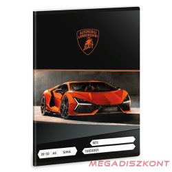   Füzet sima ARS UNA A/5 32 lapos 20-32 Lamborghini narancssárga