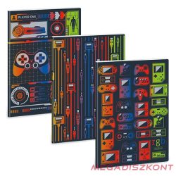 Füzet vonalas ARS UNA A/4 40 lapos Extra kapcsos RGB