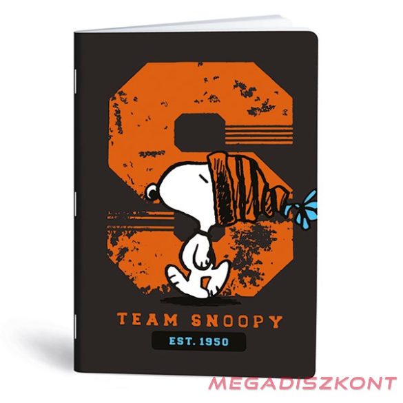 Füzet sima LIPAMILL A/4 40 lapos Snoopy