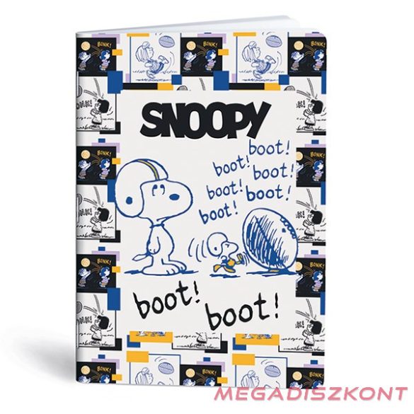 Füzet sima LIPAMILL A/4 40 lapos Snoopy