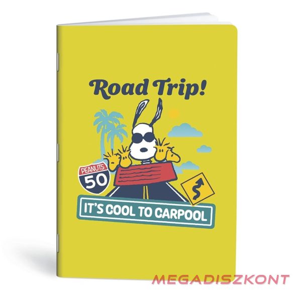 Füzet sima LIPAMILL A/4 40 lapos Snoopy