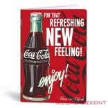Füzet sima LIPAMILL A/4 40 lapos Coca-Cola
