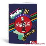Füzet sima LIPAMILL A/4 40 lapos Coca-Cola