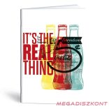 Füzet sima LIPAMILL A/4 40 lapos Coca-Cola