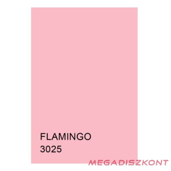 Dekorációs karton KASKAD 70x100 cm 2 oldalas 225 g flamingo 3025
