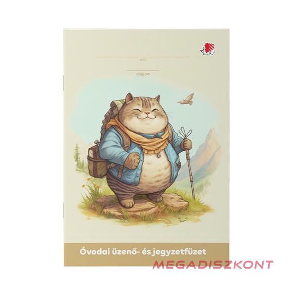 Üzenő- és jegyzetfüzet ICO Student A/5 32 lapos óvodai