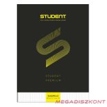 Füzet kockás ICO Student Black Prémium A/4 32 lapos
