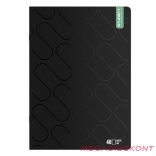 Füzet sima ICO Student Black Prémium A/4 40 lapos