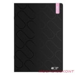 Füzet sima ICO Student Black Prémium A/4 40 lapos