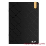 Füzet sima ICO Student Black Prémium A/4 40 lapos