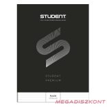 Füzet vonalas ICO Student Black Prémium A/4 32 lapos