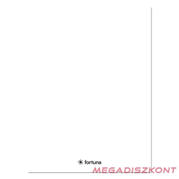 Füzet kockás FORTUNA Monocolor A/4 32 lapos 87-32 fehér