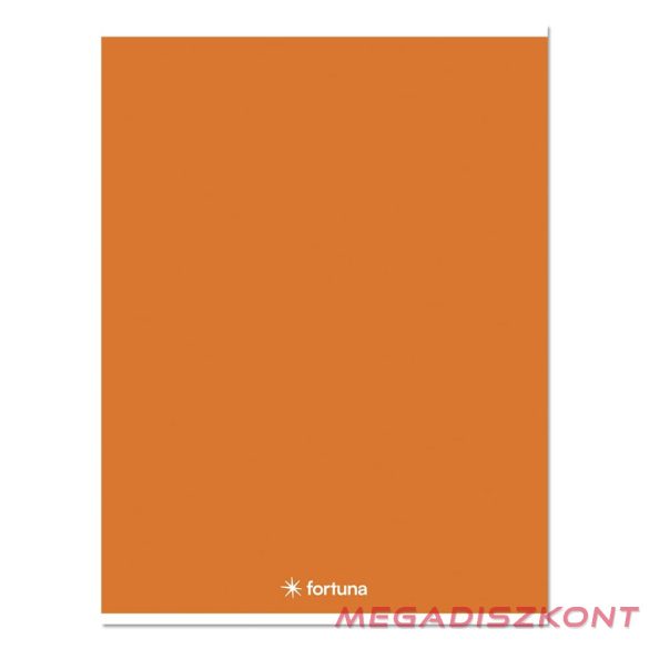 Füzet kockás FORTUNA Monocolor A/4 32 lapos 87-32 narancssárga