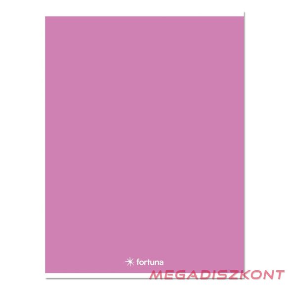 Füzet kockás FORTUNA Monocolor A/4 32 lapos 87-32 rózsaszín
