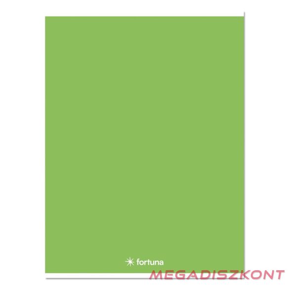Füzet kockás FORTUNA Monocolor A/4 32 lapos 87-32 zöld