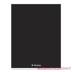 Füzet kockás FORTUNA Monocolor A/5 32 lapos 27-32 fekete