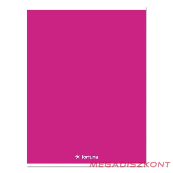Füzet kockás FORTUNA Monocolor A/5 32 lapos 27-32 magenta