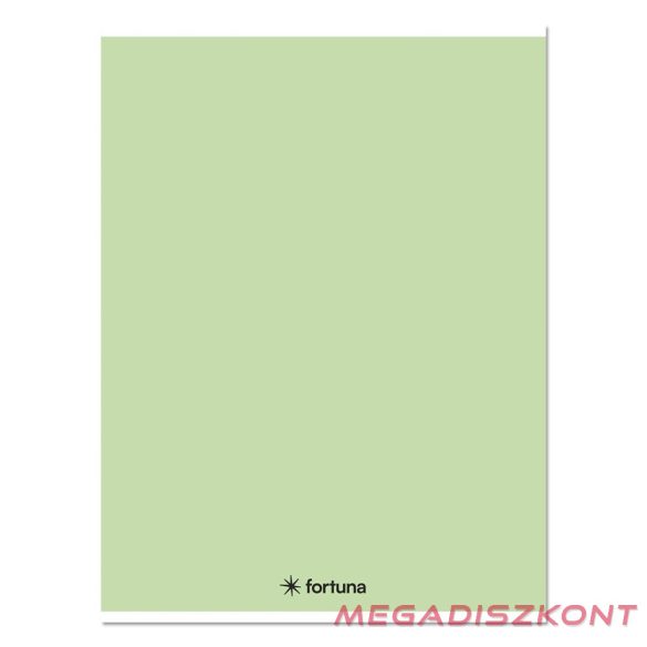 Füzet kockás FORTUNA Monocolor A/5 32 lapos 27-32 pasztell zöld
