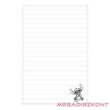 Jegyzetfüzet vonalas COOLPACK Stitch Gold 1. A/5 80 lapos gumis