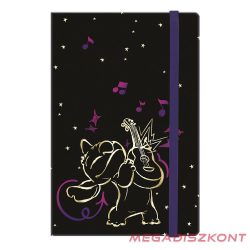   Jegyzetfüzet vonalas COOLPACK Stitch Gold 2. A/5 80 lapos gumis