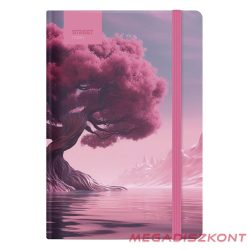   Notesz vonalas STREET Tress edition journey A/5 96 lapos gumis keményfedelű