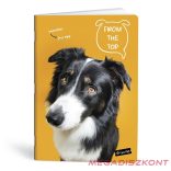 Füzet vonalas LIPAMILL A/4 40 lapos Pets