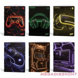 Füzet vonalas LIPAMILL A/4 40 lapos Game on