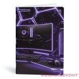 Füzet vonalas LIPAMILL A/4 40 lapos Game on