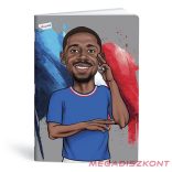 Füzet kockás LIPAMILL A/4 40 lapos Football icons