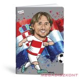 Füzet kockás LIPAMILL A/4 40 lapos Football icons