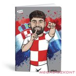 Füzet kockás LIPAMILL A/4 40 lapos Football icons