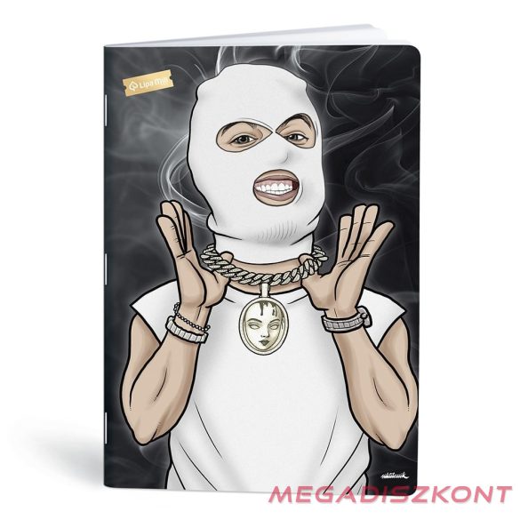 Füzet kockás LIPAMILL A/4 40 lapos Pop icons