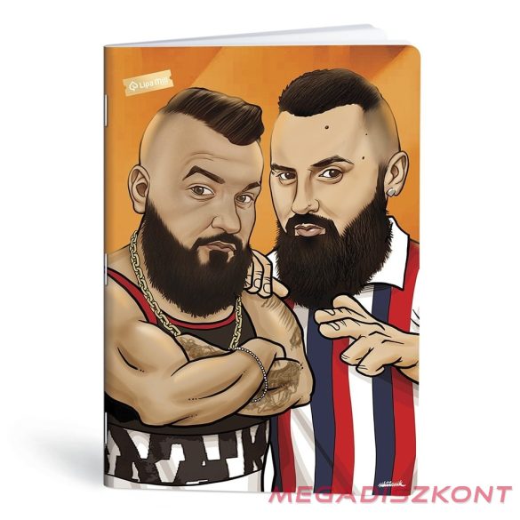 Füzet kockás LIPAMILL A/4 40 lapos Pop icons