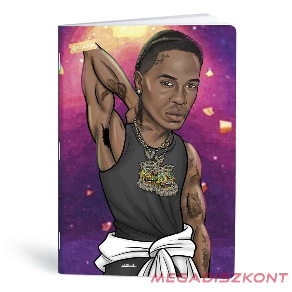 Füzet kockás LIPAMILL A/4 40 lapos Pop icons