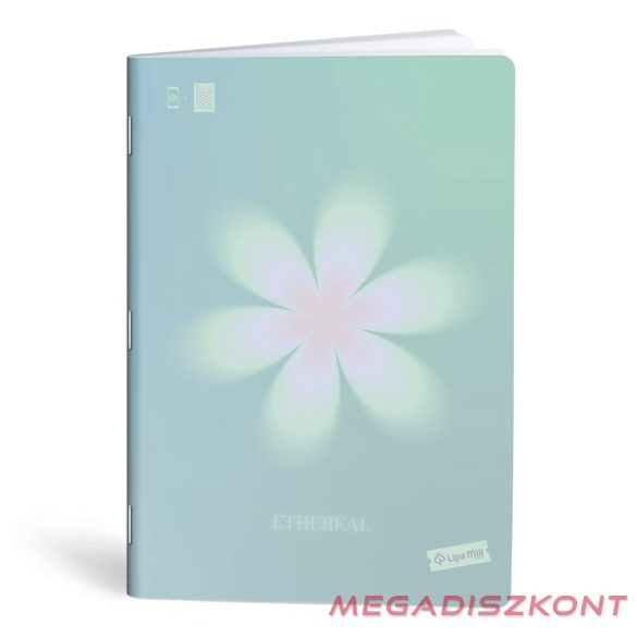 Füzet vonalas LIPAMILL A/4 40 lapos Pastel