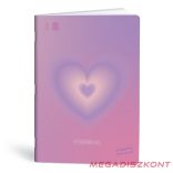 Füzet vonalas LIPAMILL A/4 40 lapos Pastel