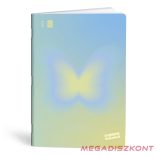 Füzet vonalas LIPAMILL A/4 40 lapos Pastel