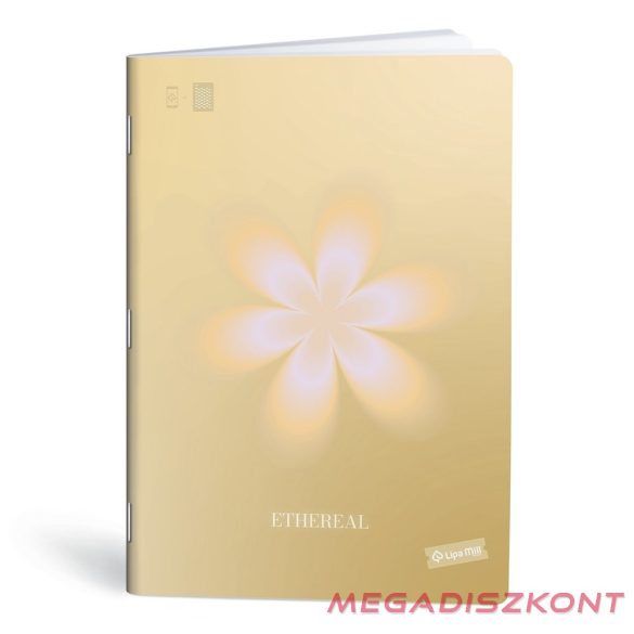 Füzet vonalas LIPAMILL A/4 40 lapos Pastel