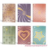 Füzet vonalas LIPAMILL A/4 40 lapos Elegance