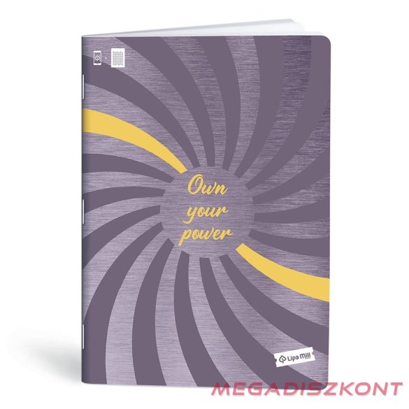 Füzet vonalas LIPAMILL A/4 40 lapos Elegance