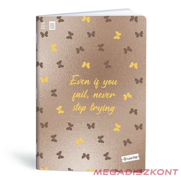 Füzet kockás LIPAMILL A/4 40 lapos Elegance