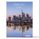 Beírókönyv kockás STREET A/4 96 lapos Skyline keményfedelű vegyes mintákkal